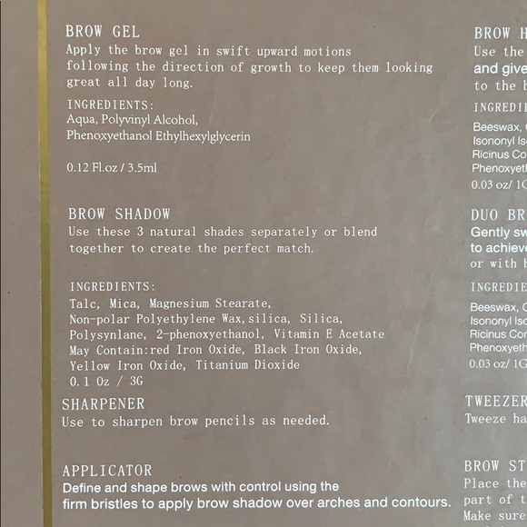 Ellen Tracy Professional Brows Complete Collection - Picture 5 of 8